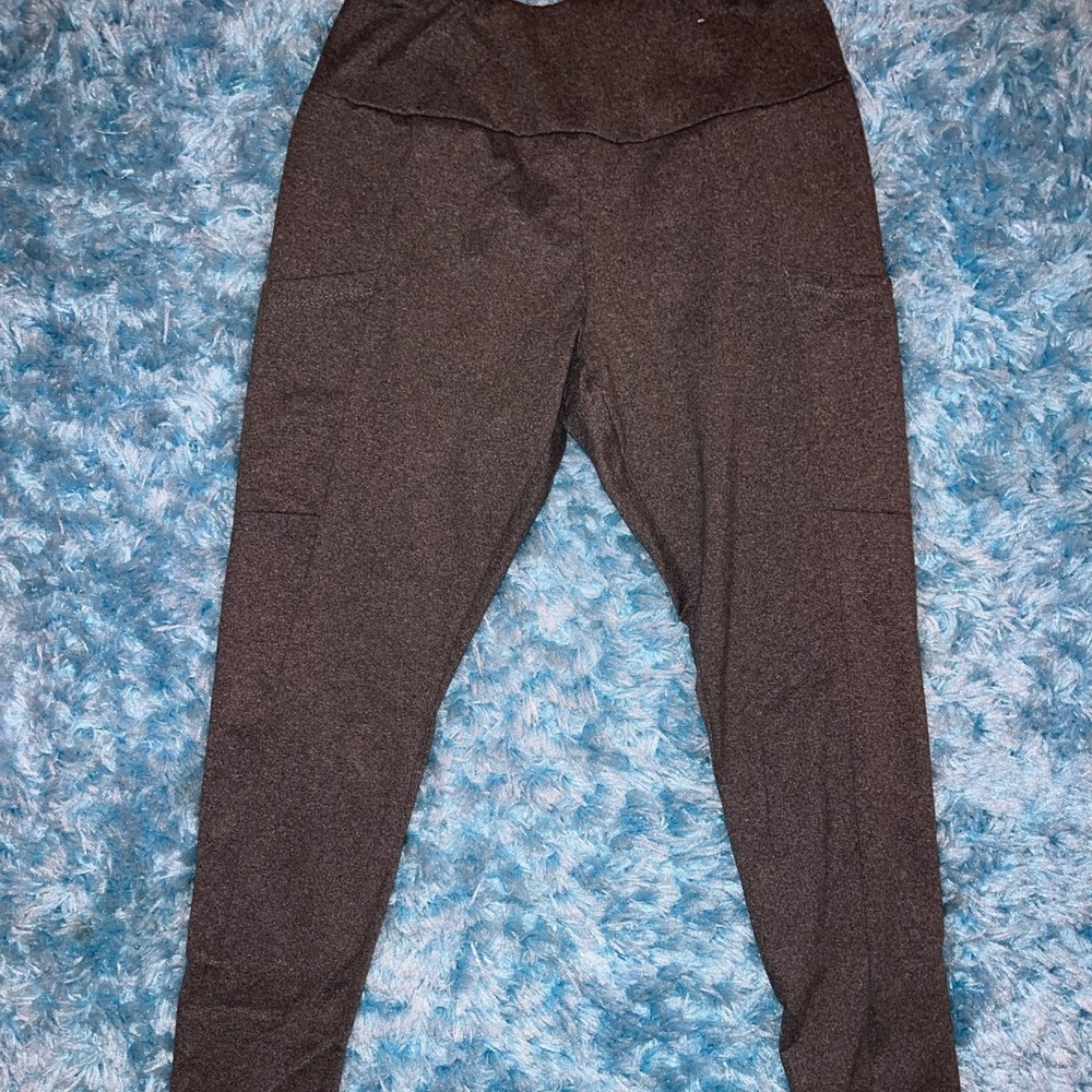 Rue21 Dark Grey Leggings w/ Pockets